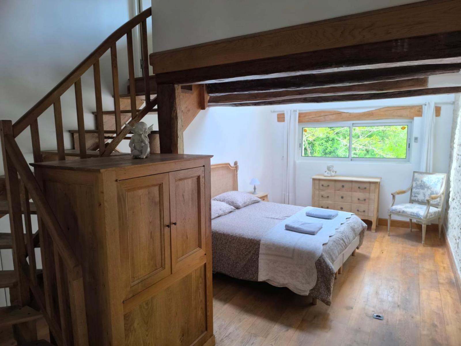Belle Maison Dans Corps De Ferme - Logement Gabriel Villiers-sous-Grez Extérieur photo