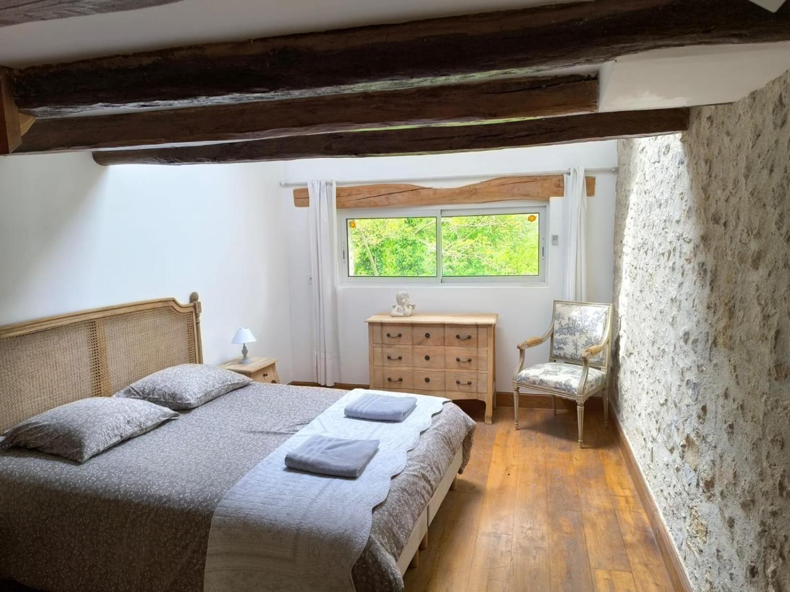 Belle Maison Dans Corps De Ferme - Logement Gabriel Villiers-sous-Grez Extérieur photo