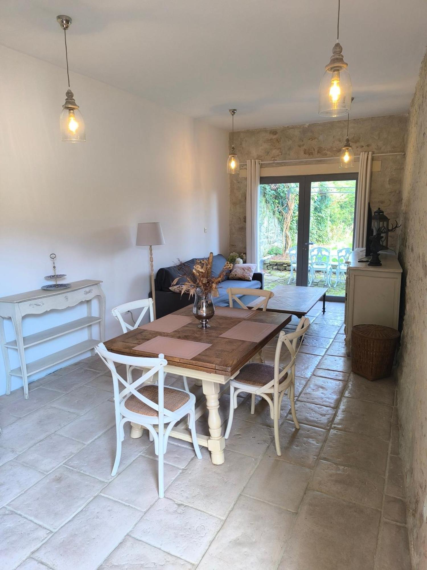Belle Maison Dans Corps De Ferme - Logement Gabriel Villiers-sous-Grez Extérieur photo